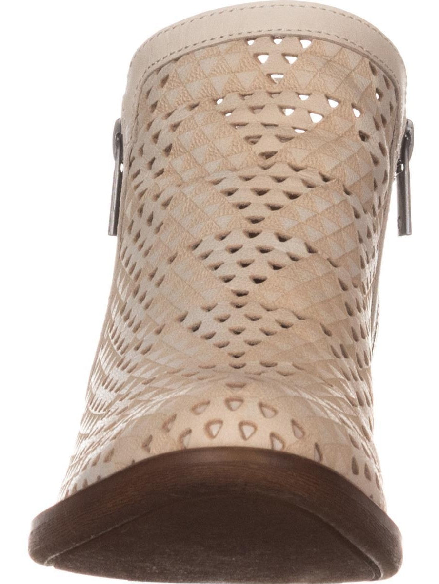 Lucky Brand Women's Perforated Basel Booti Sandshell Lugo Size 6.5M