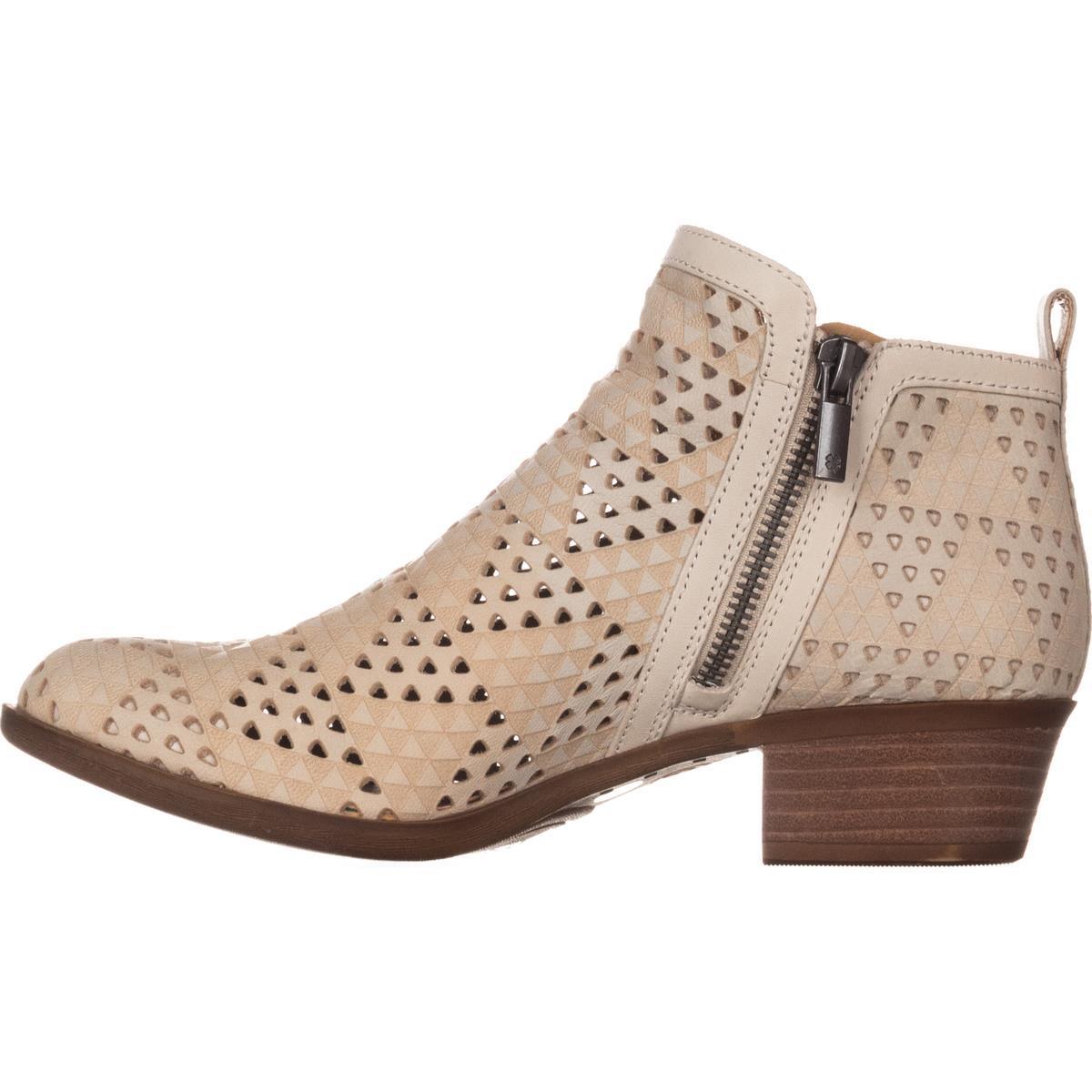 Lucky Brand Women's Perforated Basel Booti Sandshell Lugo Size 6.5M