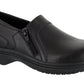 Easy Works by Easy Street Women's Bentley Slip Resistant Clogs Women's Shoes Black Size 7.5 W
