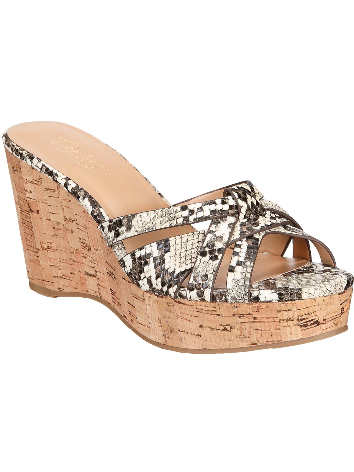 Thalia Sodi Women's Jaylen Wedges Brown Size 8 M