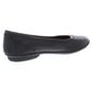 Clarks Women's Gracelin Mara Leather Slip on Ballet Flats Black Size 8.5 W