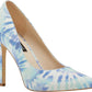Nine West Women's Tatiana Sandal Blue Size 7.5 M