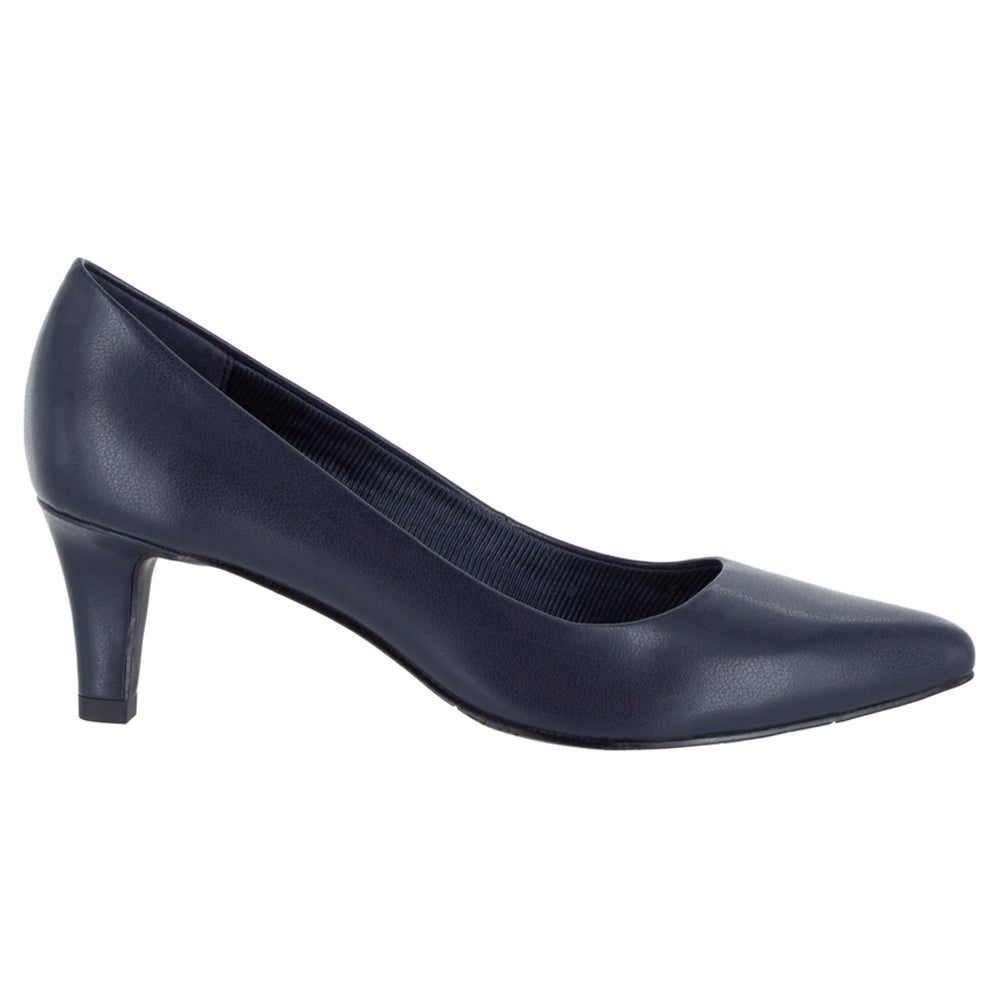 Easy Street Women's Pointe Shoes Navy Size 7.5 M