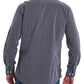 BARBOUR Men's  Logo Graphic Collared Work Dress Shirt Black Size XXL