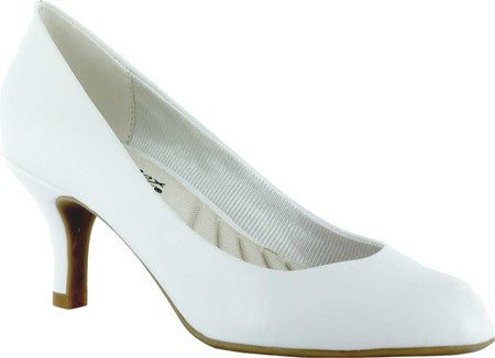 Easy Street Women's Passion Pumps White Size 9 W