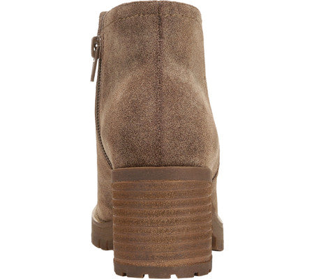Carlos By Carlo Santana Women's Gill Block Heel Round Toe Ankle Boots Brown Size -9.5M