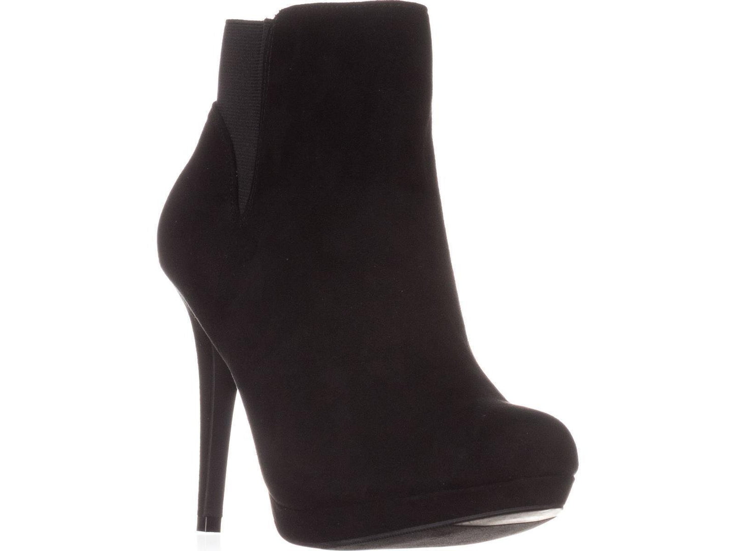 Thalia Sodi Women's Briea Almond Toe Ankle Fashion Boots Black Size 8.5W