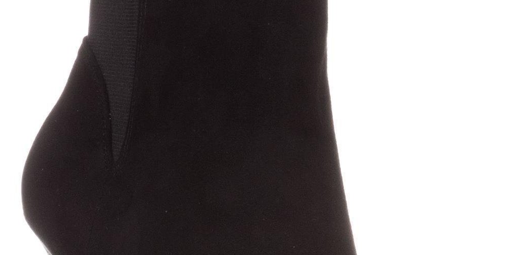 Thalia Sodi Women's Briea Almond Toe Ankle Fashion Boots Black Size 8.5W