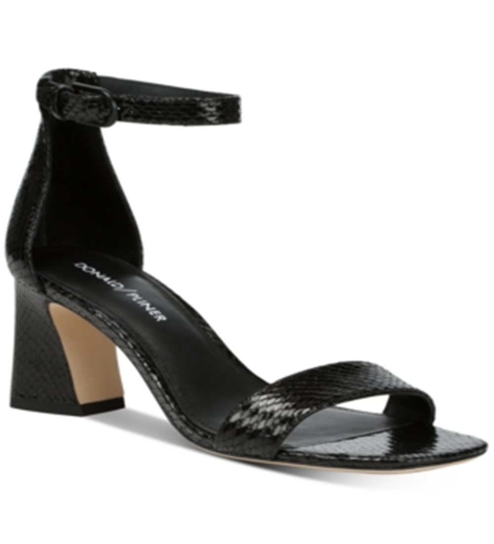 Donald Pliner Women's Vanesa Dress Sandals Black Size -8.5 M