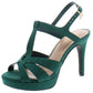 Thalia Sodi Women's Verrda Open Toe Special Occasion Slingback Sandals Green Size 6.5 M