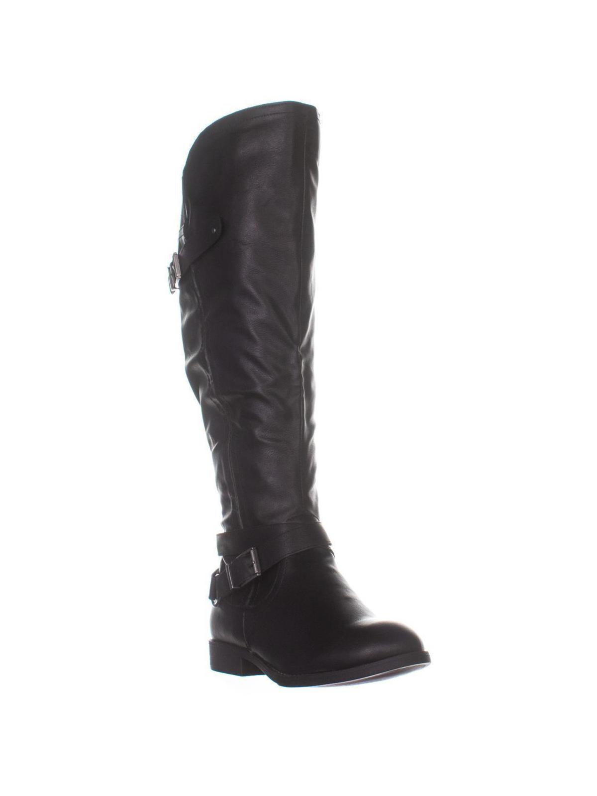 Style & Co Women's  Mayy Wide Calf Knee High Boots Black Size 9.5M