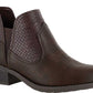 Easy Street Women's Legend Booties Brown Size 7.5 W