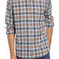 Barbour Men's Lund Thermo-tech Lund Plaid Shirt Brown Size XXL