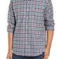 BARBOUR Men's Windowpane Plaid Long Sleeve Classic Fit Button Down Casual Shirt Blue Multi Size XL