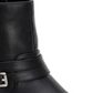 Style & Co Women's Buckle Accent Padded State Round Toe Block Heel Zip up Booties Black Size 7 M