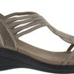 Easy Street Women's  Natara Sandals Pewter Size 6W