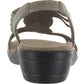 Easy Street Women's  Natara Sandals Pewter Size 6W