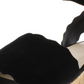 Marc Fisher Women's Faitful Suede Cork Wedge Sandals Black Size 10 M