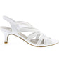 Impo Women's Eileen Stretch Sandals White Size 7.5 M