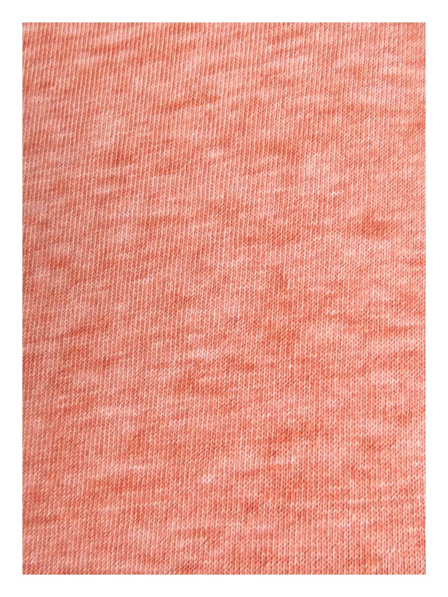 Style & Co Women's  Pocketed Cuffed T-Shirt Casual Top Orange Size XL