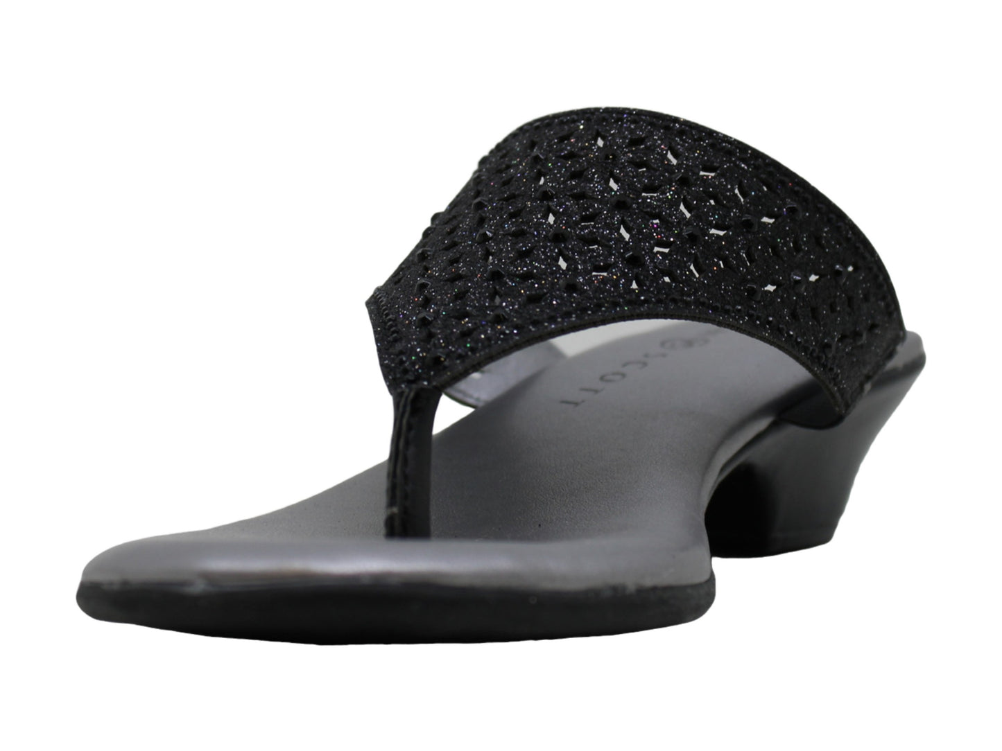 Karen Scott Women's Elda Sandals  Black Size 8.5 M