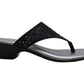 Karen Scott Women's Elda Sandals  Black Size 8.5 M