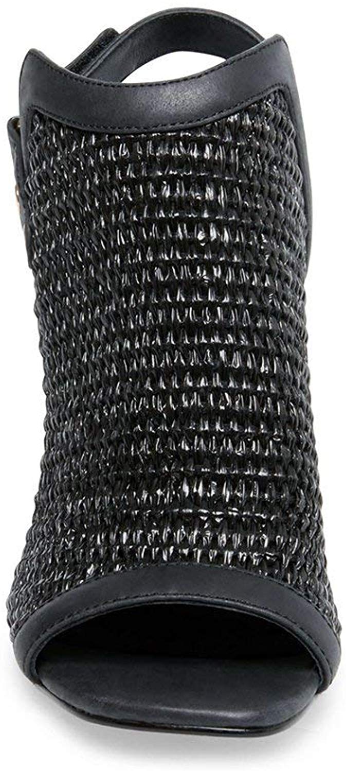 STEVEN by Steve Madden Women's Sweep Heeled Sandal Black Size 7.5 M