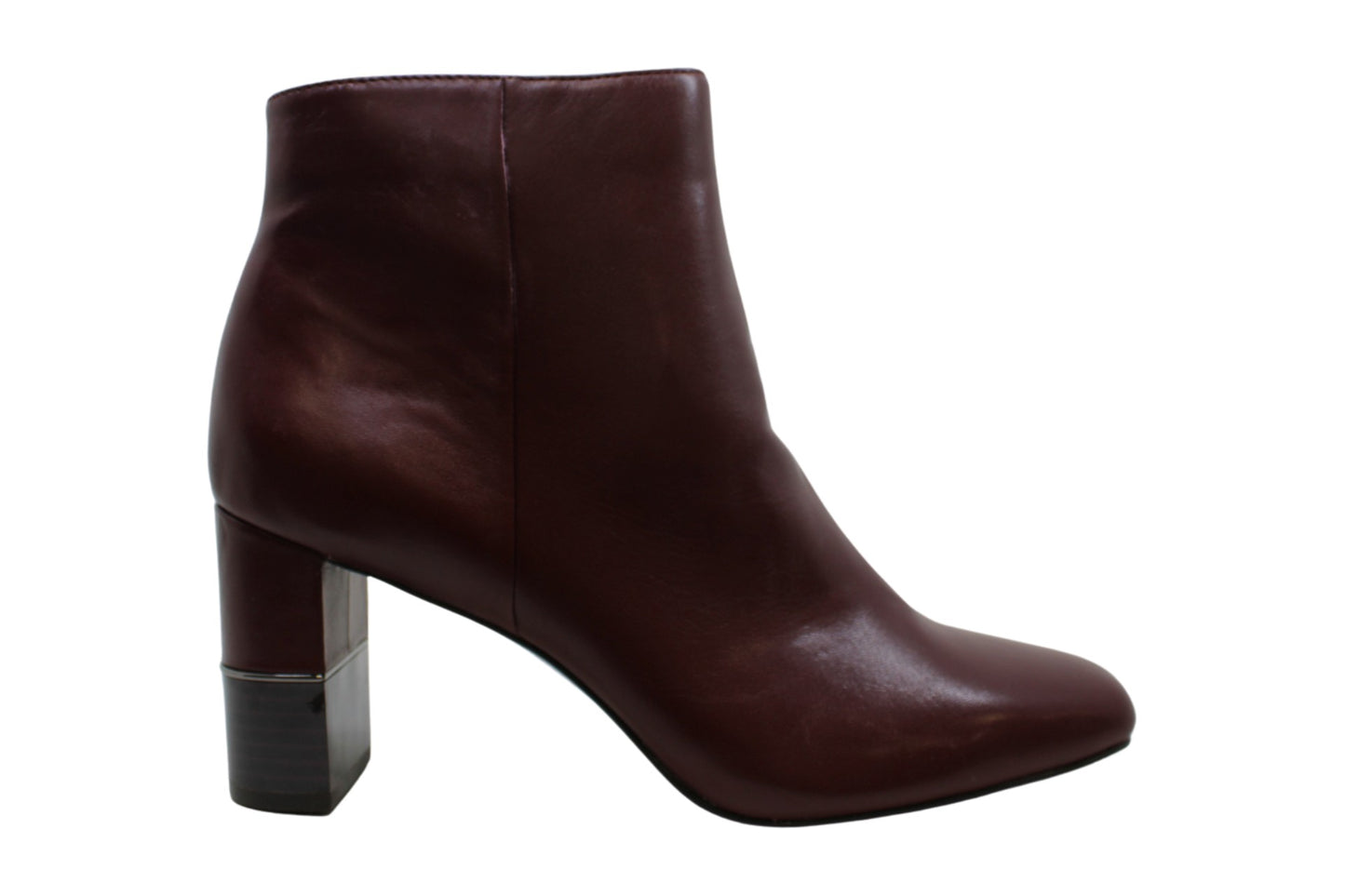 Alfani Women's Walliss Leather Closed Toe Ankle Fashion Boots Red Size 7.5 M