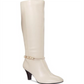 Karen Scott Women's Hollee Wide Calf Dress Boots White Size 8.5 M-WC