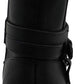 Style & Co. Women's State Faux Leather Ankle Booties Black Smooth  Black Size 5 M