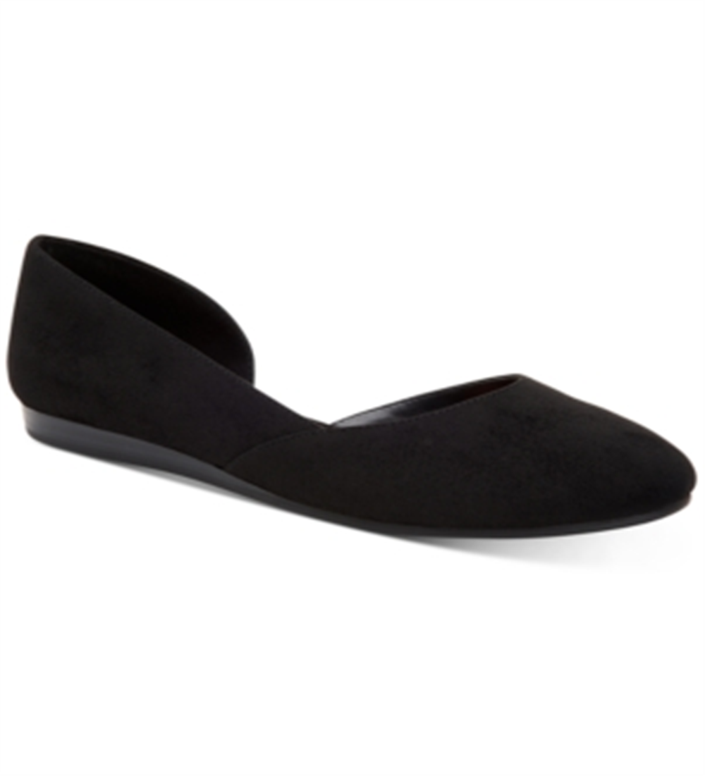 Style & Co Women's Debny D'Orsay Flats Black Size 8.5M
