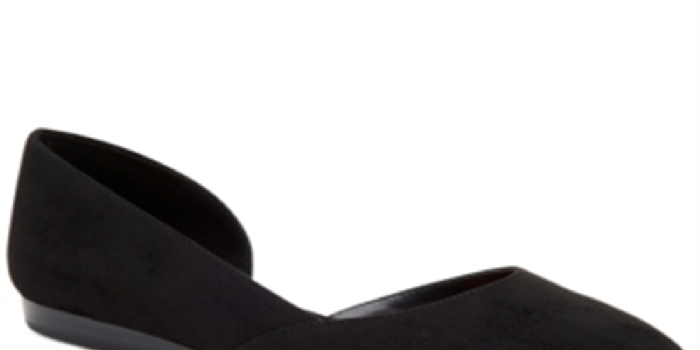 Style & Co Women's Debny D'Orsay Flats Black Size 8.5M