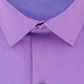 Kenneth Cole Reaction Men's All Day Flex Performance Stretch Solid Dress Shirt Thistle Purple Size 15X34-35