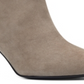 Bandolino Women's Bari Suede Pointed Toe Booties Brown Size 8.5 M