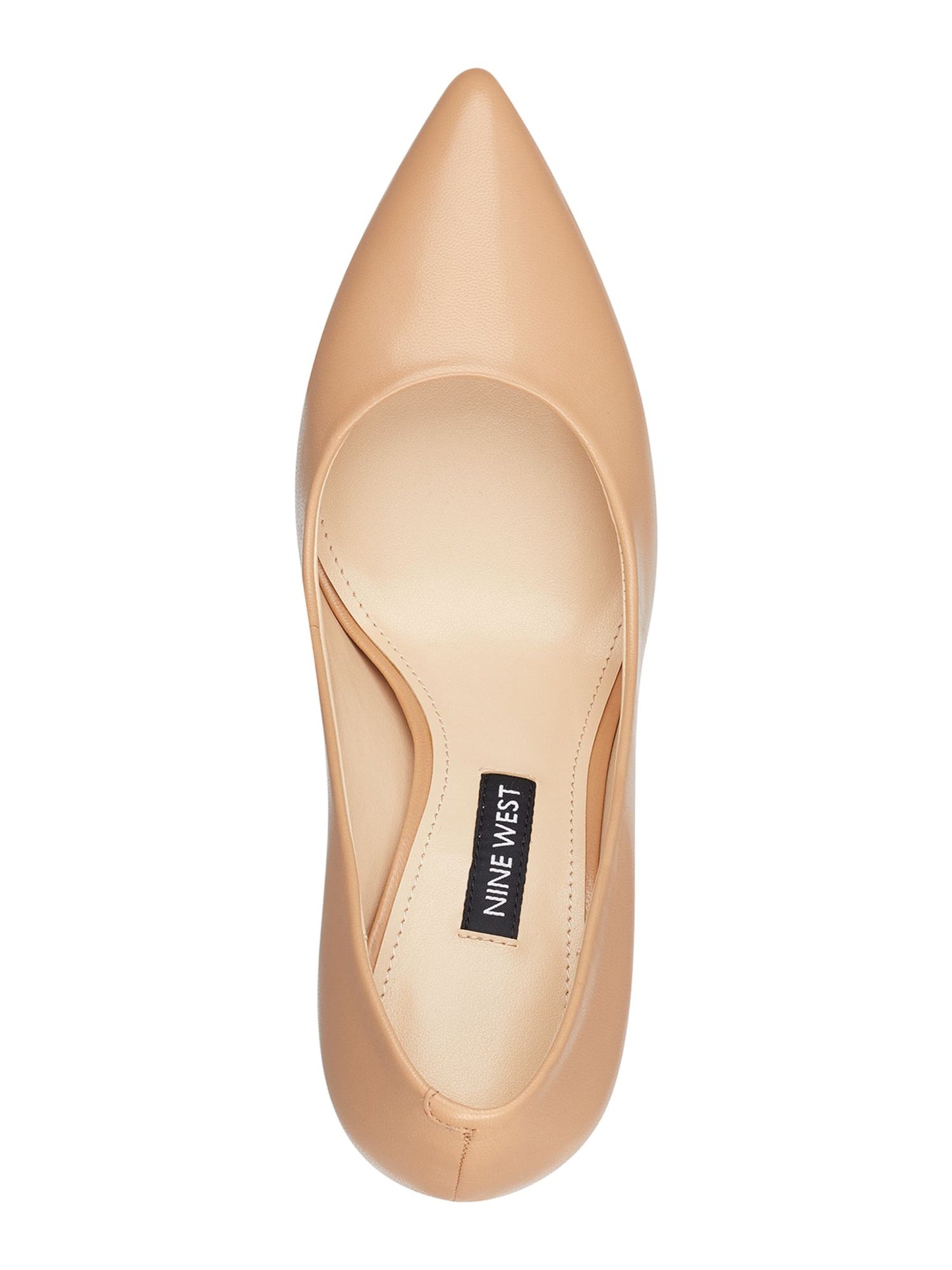 Nine West Women's Flax Pointed Toe Pumps Tan Size 9M