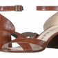 Anne Klein Women's Mardelle Sandals Brown Size 10 M