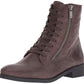 Lucky Brand Women's Hildran Leather Almond Toe Ankle Fashion Boots Brown Size 5.5M