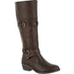 Easy Street Women's Kelsa Knee High Boot Cocoa Size 8 N