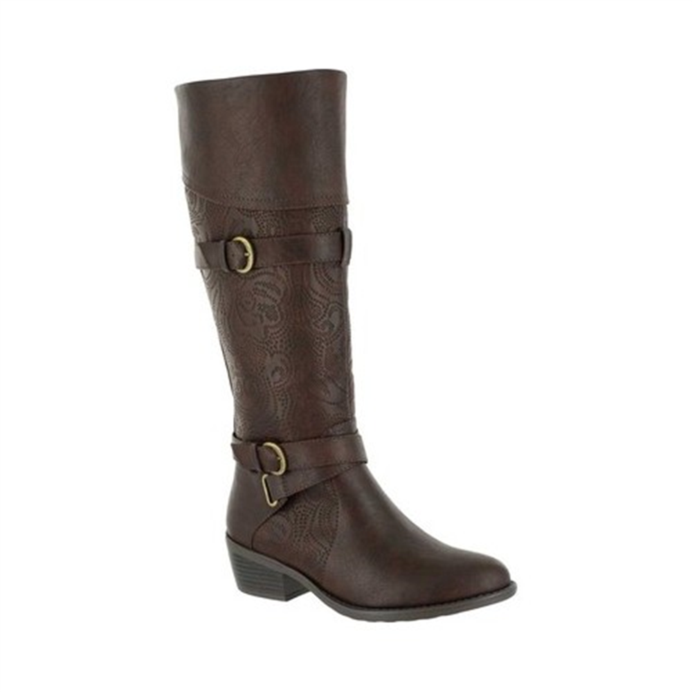 Easy Street Women's Kelsa Knee High Boot Cocoa Size 8 N