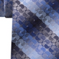 Van Heusen Men's Geometric Stripe Classic Neck Tie Blue Size Regular