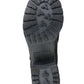 White Mountain Women's Chastity Ankle Boot Black Waxy Suedette Gray Size 10 M