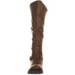 BareTraps Women's Yanessa Fabric Closed Toe Mid Calf Fashion Boots Brown Size 7.5