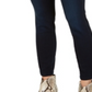 INC Women's Petite Tummy-Control Skinny Jeans Gemini Wash Blue Size6 P
