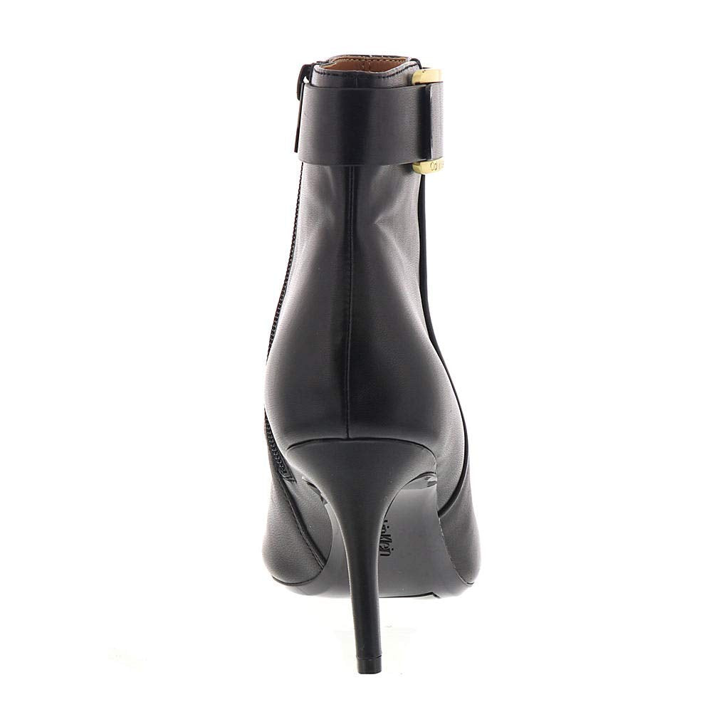 Calvin Klein Women's Georgene Pointed Toe Ankle Fashion Boots Black Size 5M