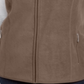 Karen Scott Women's  Plus Zip-Front Vest Brown Size 3X