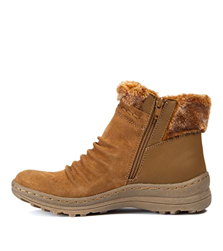 Bare Traps Women's Alick Faux Fur Cold Weather Winter Boots Brown Size 5 M
