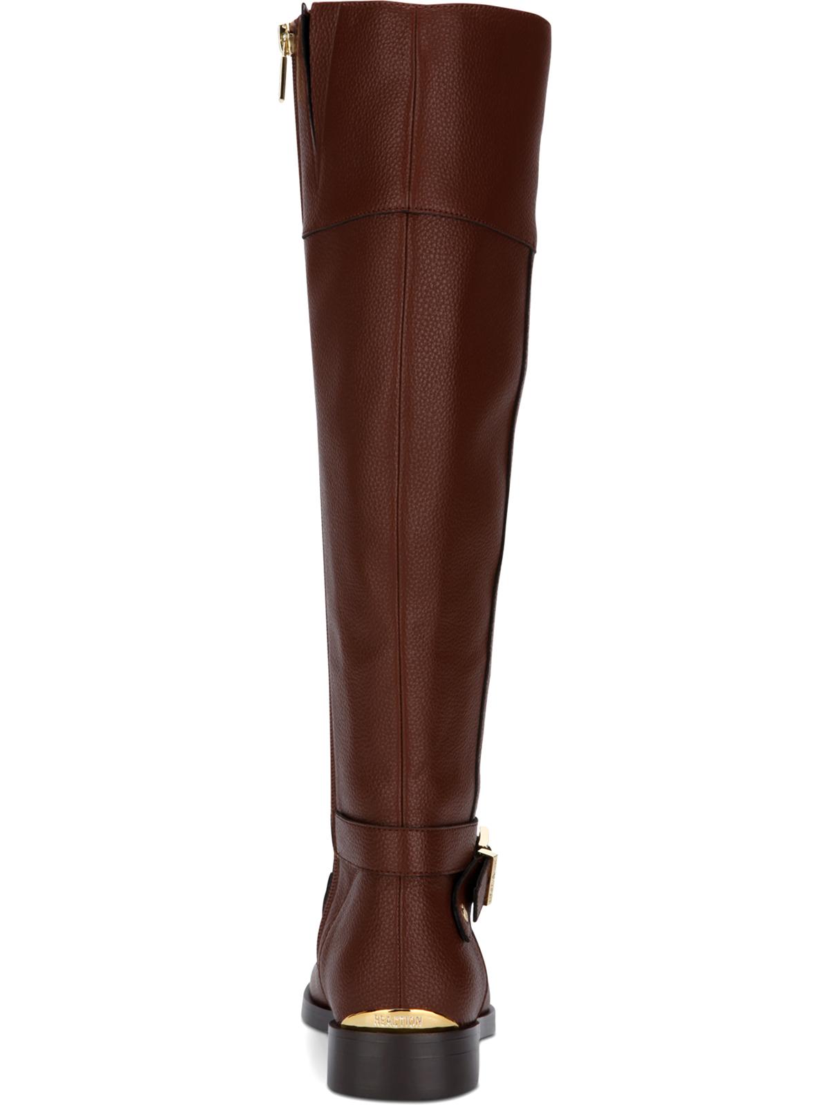 Kenneth Cole Reaction Women's Wind Riding Boot Brown Size 5.5 M