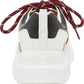 INC Women's Gemella Leather Animal Print Dad Sneakers White Size 9 M