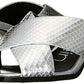 Calvin Klein Women's Dylan Heeled Sandal Silver Size 5.5 M