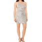 Xscape Women's Sleeveless Short Body Con Party Dress Beige Size 10